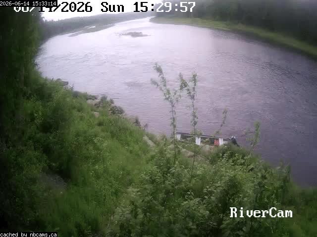 Web Cam image of Boiestown (Miramichi River)
