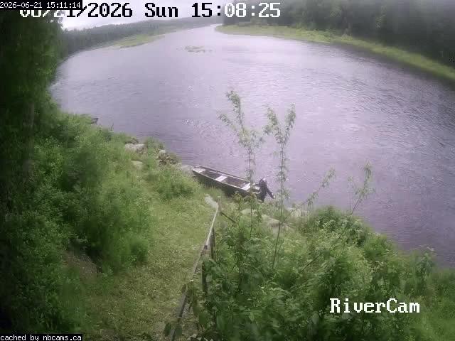 Web Cam image of Boiestown (Miramichi River)