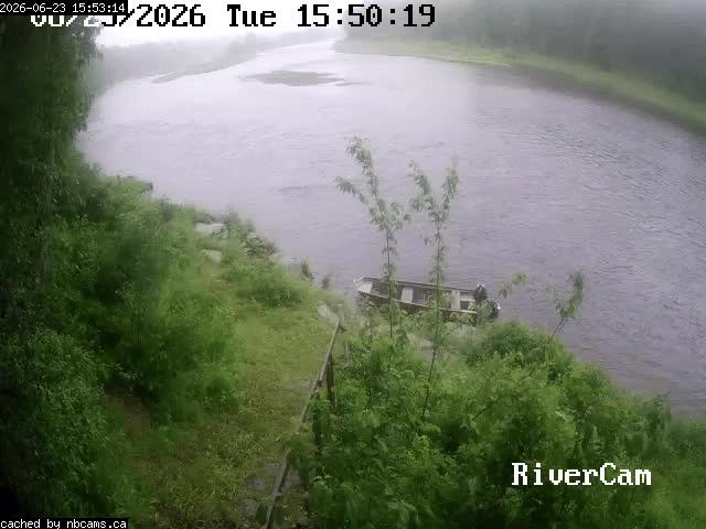 Web Cam image of Boiestown (Miramichi River)