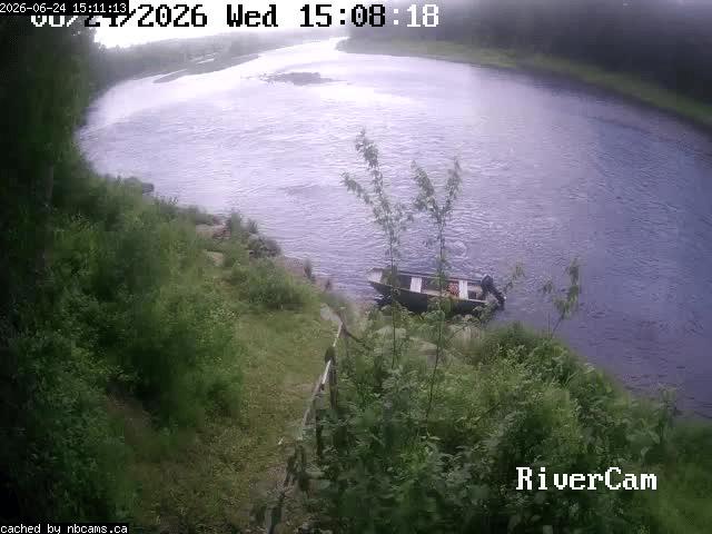 Web Cam image of Boiestown (Miramichi River)