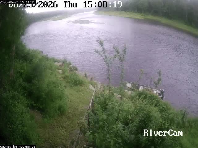 Web Cam image of Boiestown (Miramichi River)