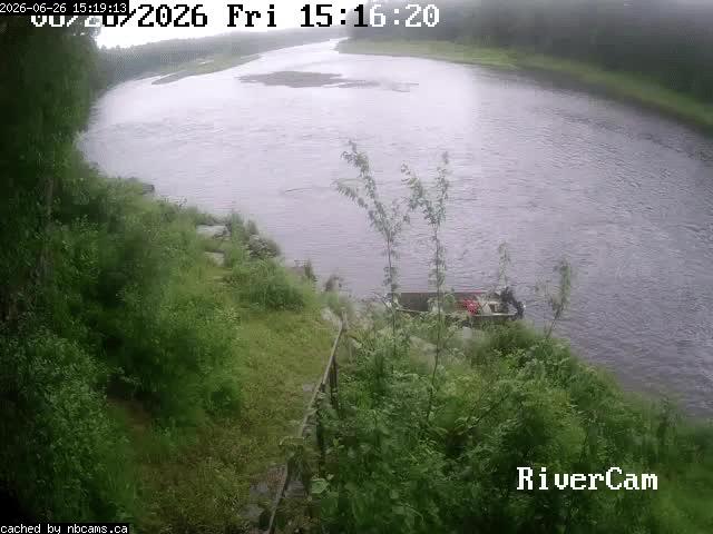 Web Cam image of Boiestown (Miramichi River)