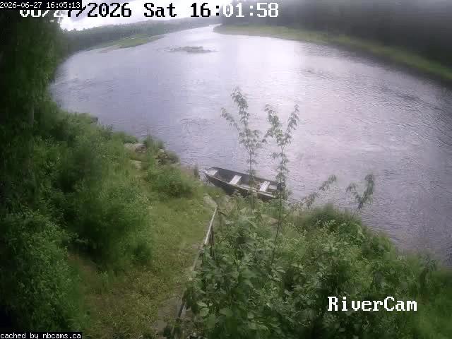 Web Cam image of Boiestown (Miramichi River)