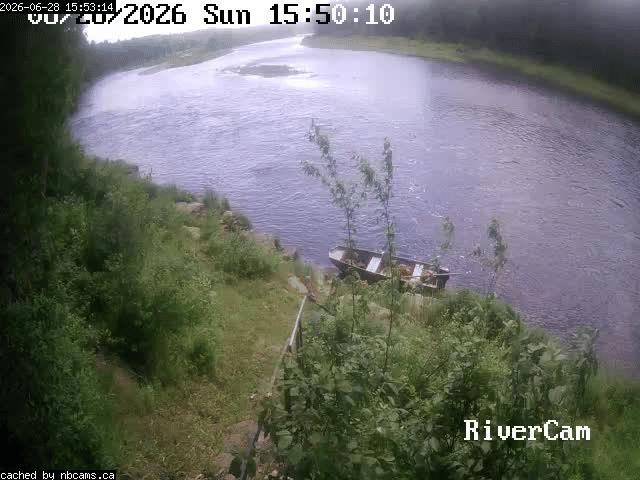 Web Cam image of Boiestown (Miramichi River)