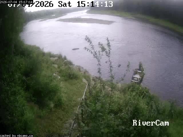 Web Cam image of Boiestown (Miramichi River)
