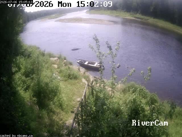 Web Cam image of Boiestown (Miramichi River)