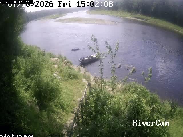 Web Cam image of Boiestown (Miramichi River)