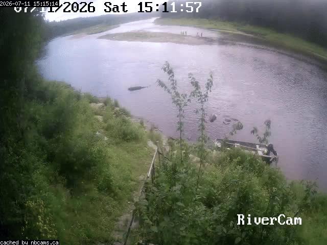 Web Cam image of Boiestown (Miramichi River)