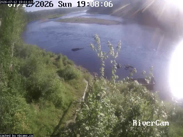 Web Cam image of Boiestown (Miramichi River)