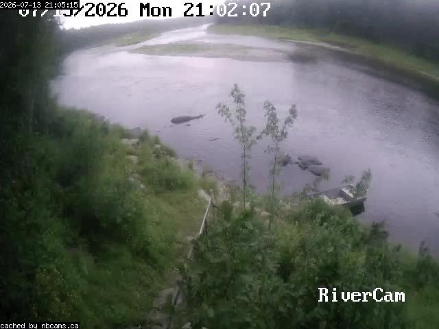 Web Cam image of Boiestown (Miramichi River)