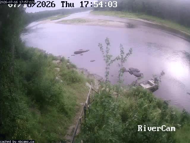Web Cam image of Boiestown (Miramichi River)