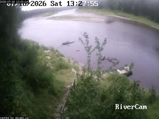 Web Cam image of Boiestown (Miramichi River)