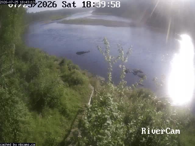 Web Cam image of Boiestown (Miramichi River)