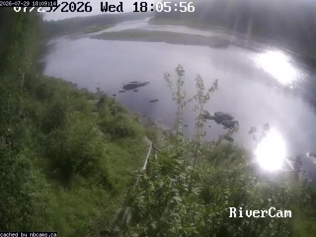Web Cam image of Boiestown (Miramichi River)