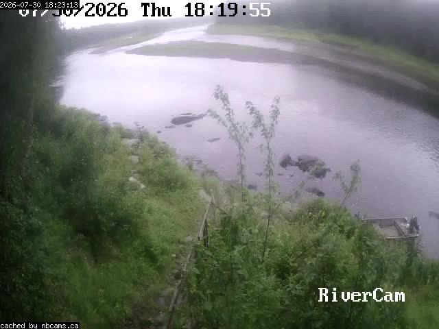 Web Cam image of Boiestown (Miramichi River)