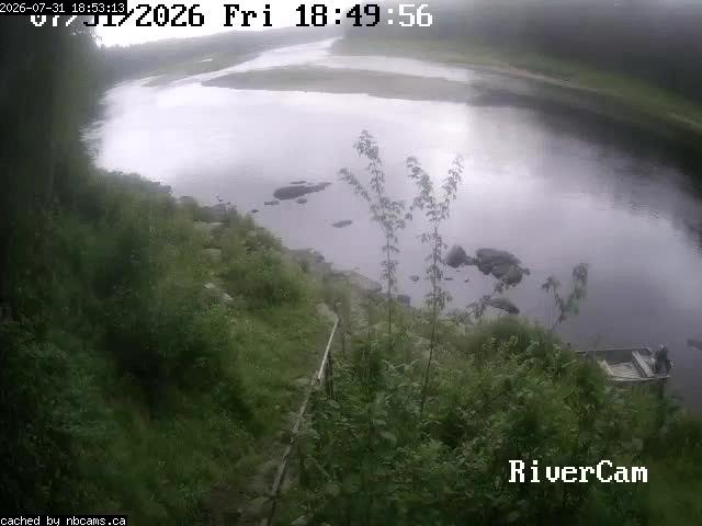 Web Cam image of Boiestown (Miramichi River)