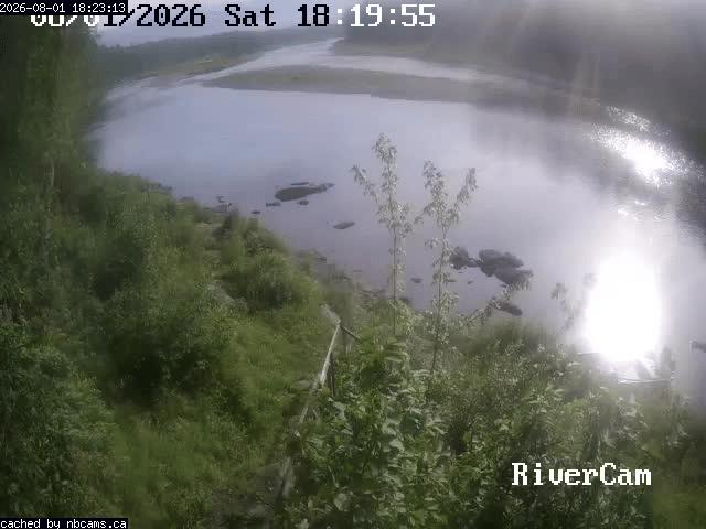 Web Cam image of Boiestown (Miramichi River)