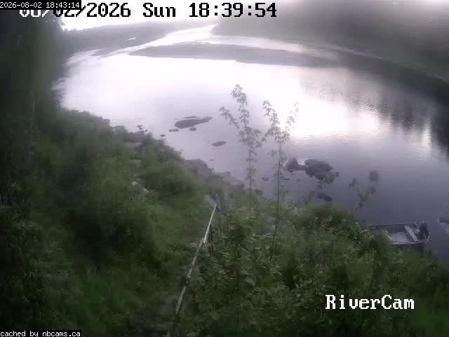 Web Cam image of Boiestown (Miramichi River)