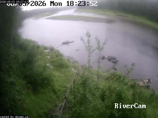 Web Cam image of Boiestown (Miramichi River)