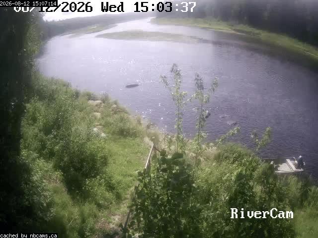 Web Cam image of Boiestown (Miramichi River)