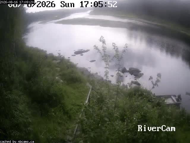 Web Cam image of Boiestown (Miramichi River)