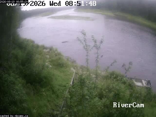 Web Cam image of Boiestown (Miramichi River)