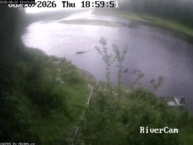 Web Cam image of Boiestown (Miramichi River)