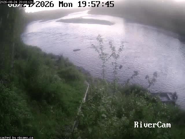 Web Cam image of Boiestown (Miramichi River)