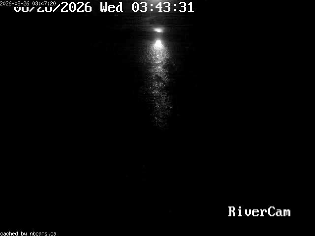 Web Cam image of Boiestown (Miramichi River)