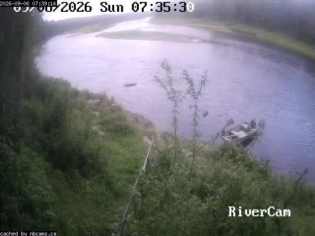 Web Cam image of Boiestown (Miramichi River)