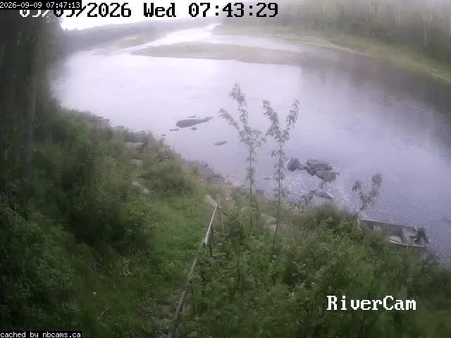 Web Cam image of Boiestown (Miramichi River)