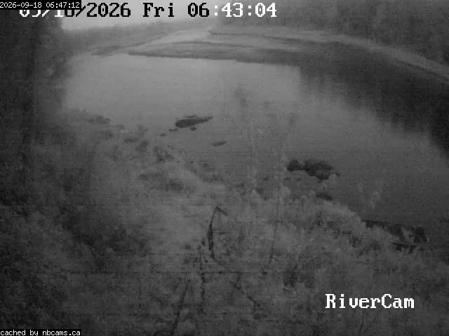 Web Cam image of Boiestown (Miramichi River)