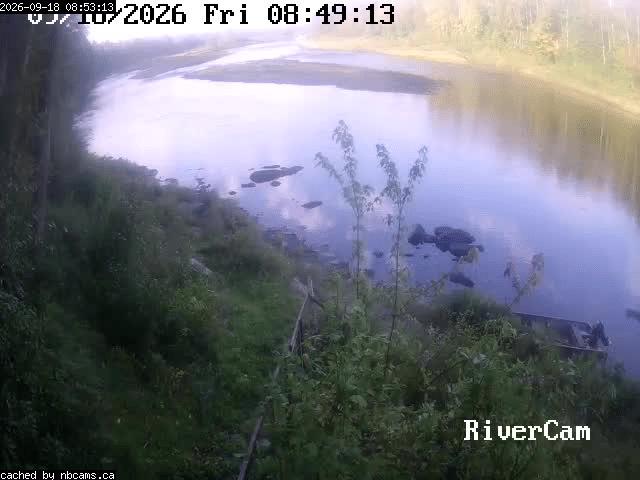 Web Cam image of Boiestown (Miramichi River)
