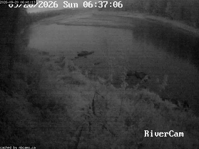 Web Cam image of Boiestown (Miramichi River)