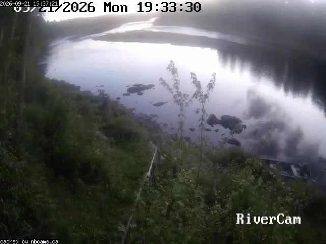 Web Cam image of Boiestown (Miramichi River)