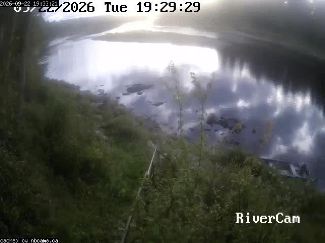 Web Cam image of Boiestown (Miramichi River)