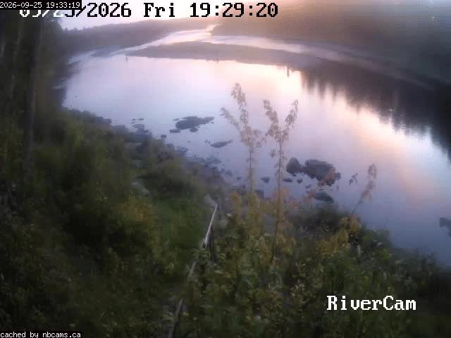 Web Cam image of Boiestown (Miramichi River)