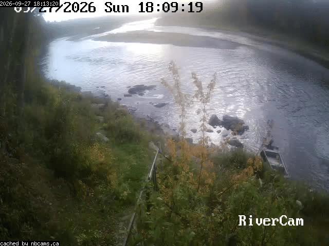 Web Cam image of Boiestown (Miramichi River)