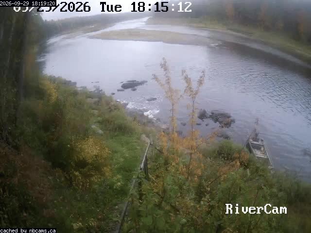 Web Cam image of Boiestown (Miramichi River)
