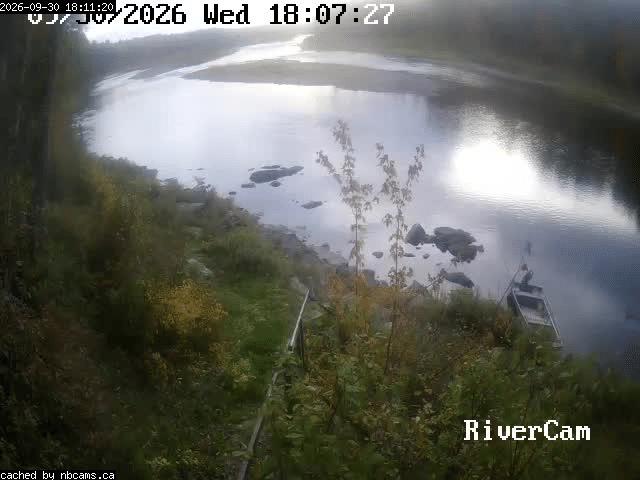 Web Cam image of Boiestown (Miramichi River)