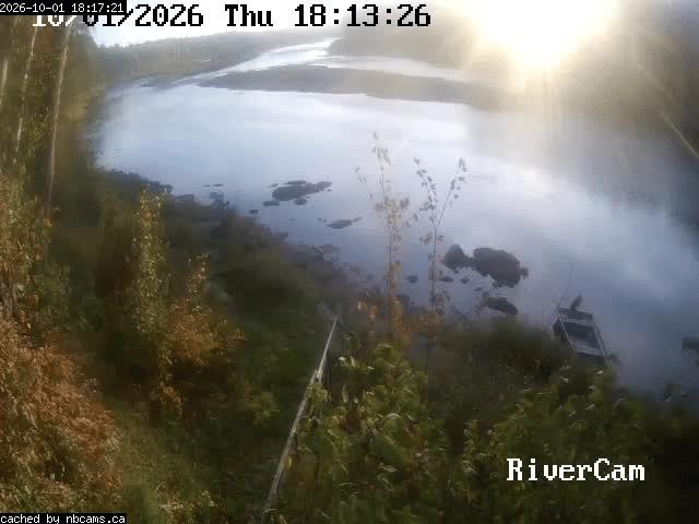 Web Cam image of Boiestown (Miramichi River)