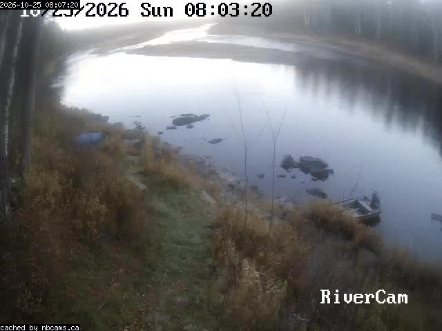 Web Cam image of Boiestown (Miramichi River)