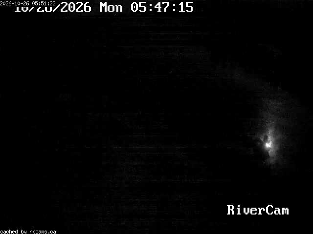 Web Cam image of Boiestown (Miramichi River)