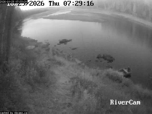 Web Cam image of Boiestown (Miramichi River)