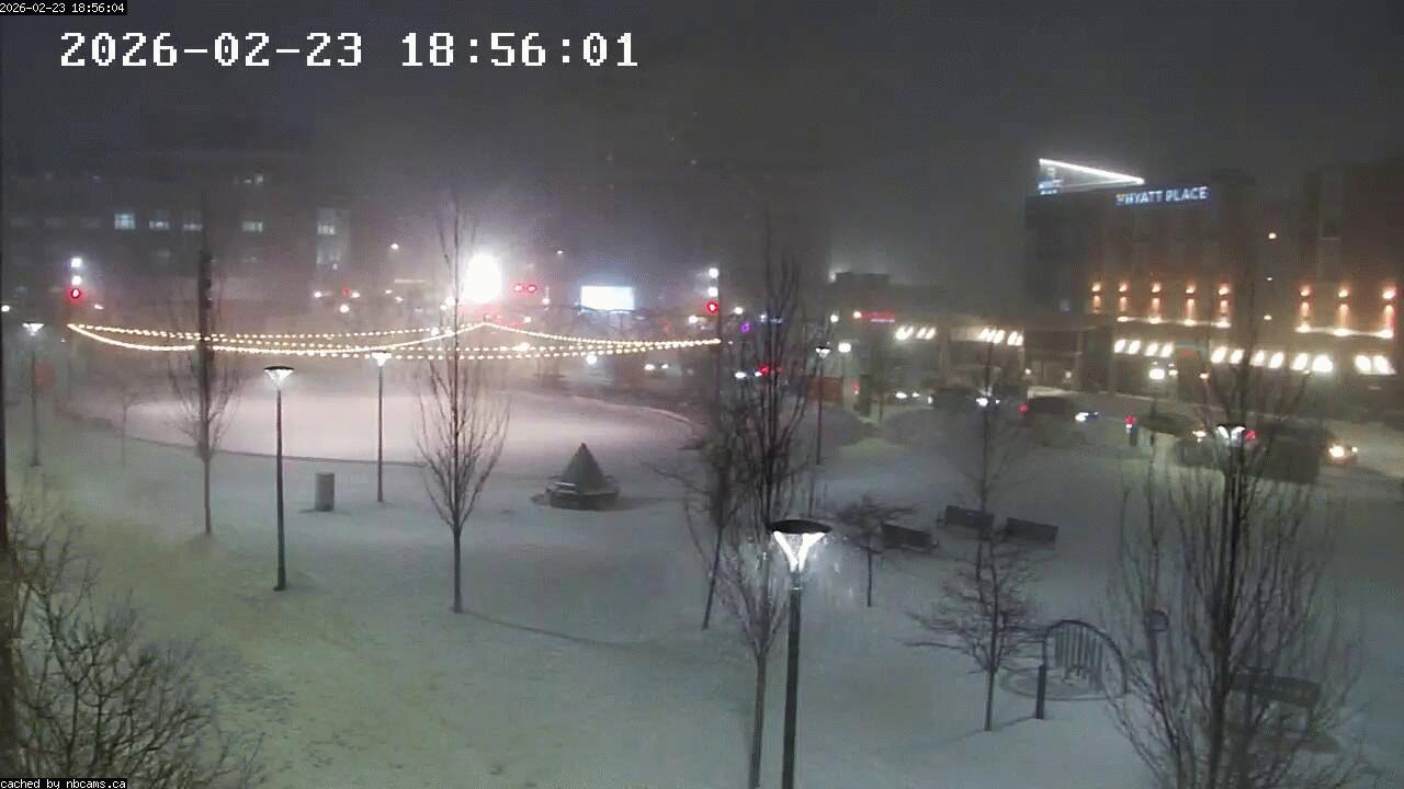 Web Cam image of Moncton (Avenir Centre)