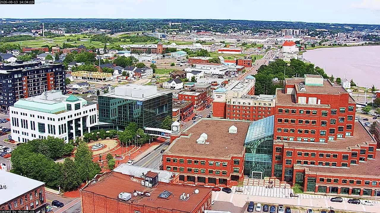 Web Cam image of Moncton (Main Street)