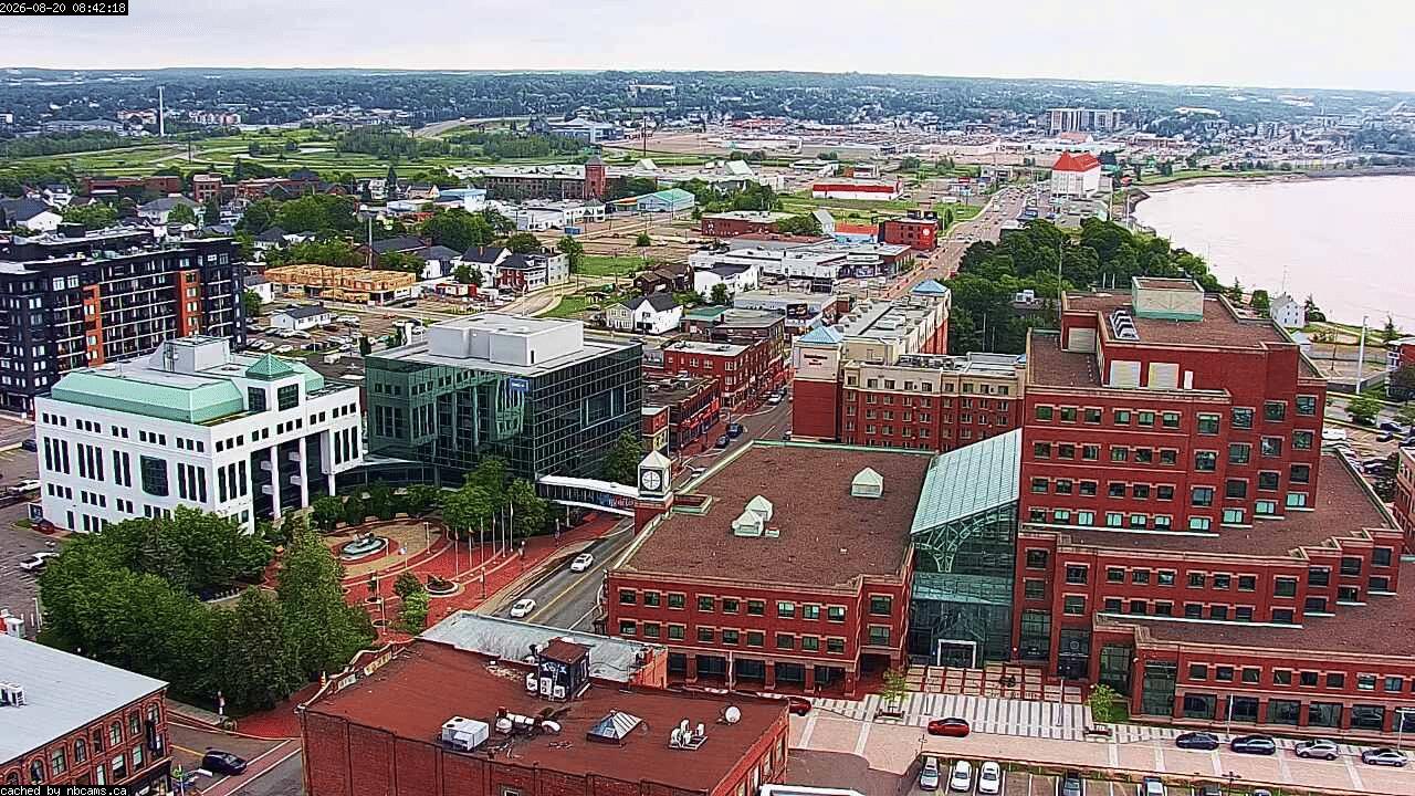 Web Cam image of Moncton (Main Street)
