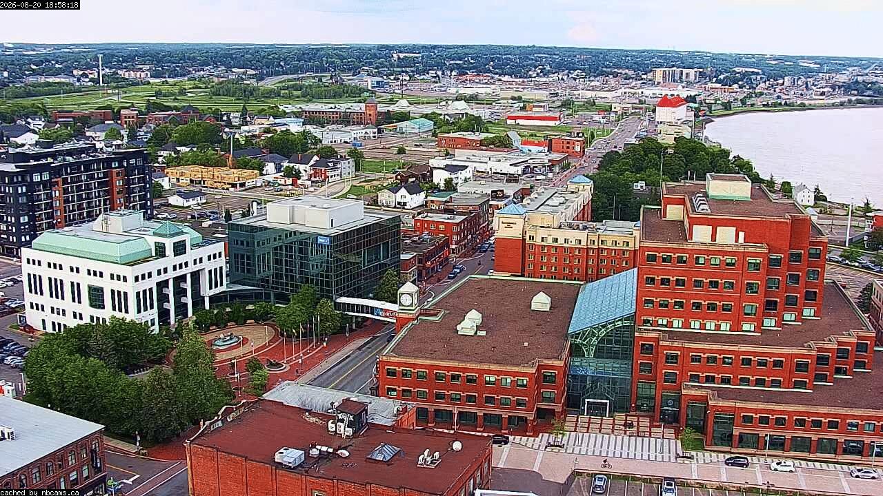 Web Cam image of Moncton (Main Street)