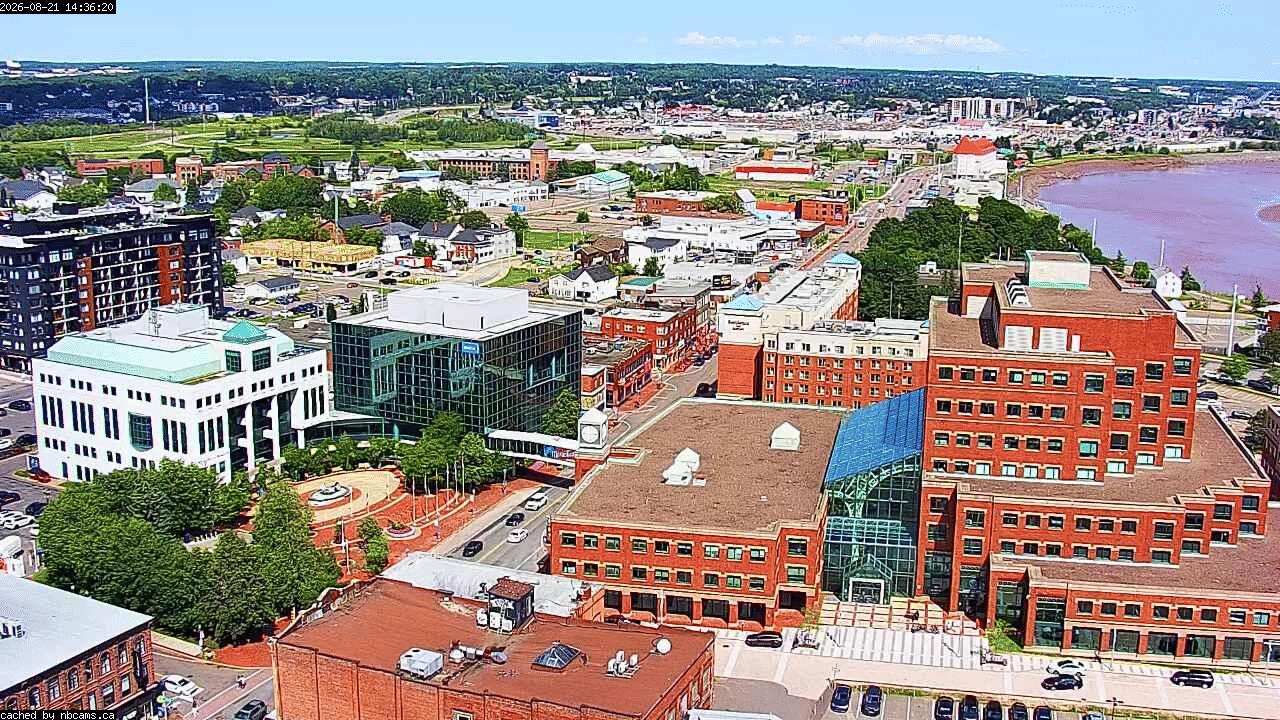 Web Cam image of Moncton (Main Street)
