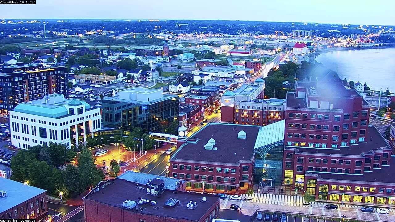 Web Cam image of Moncton (Main Street)